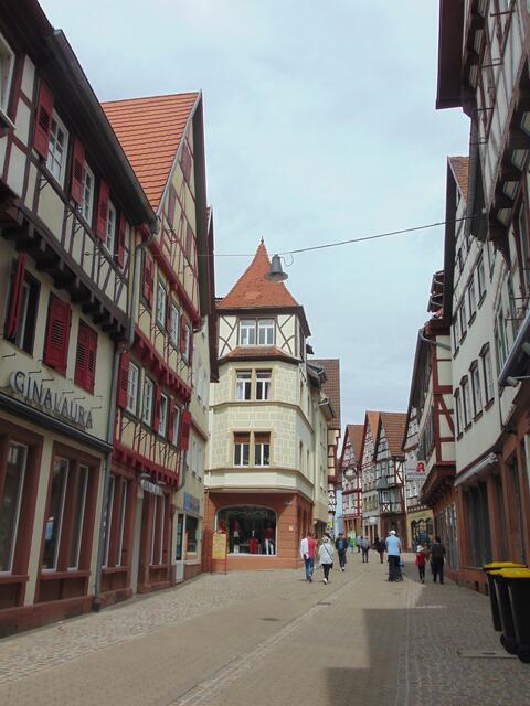 Rückblick in die Hauptstraße