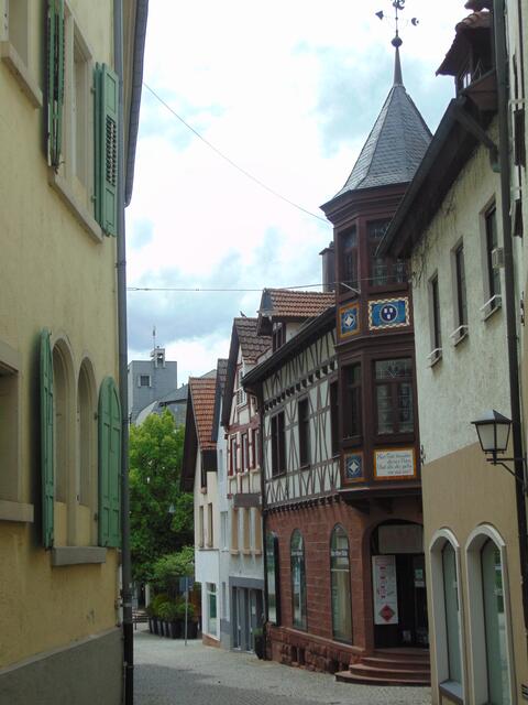 Blick in eine Seitengasse