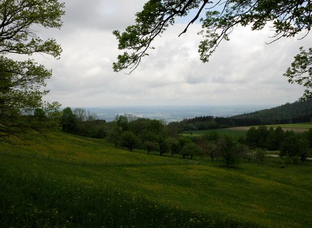 Wie phantastisch muss diese Aussicht bei klarem Wetter sein