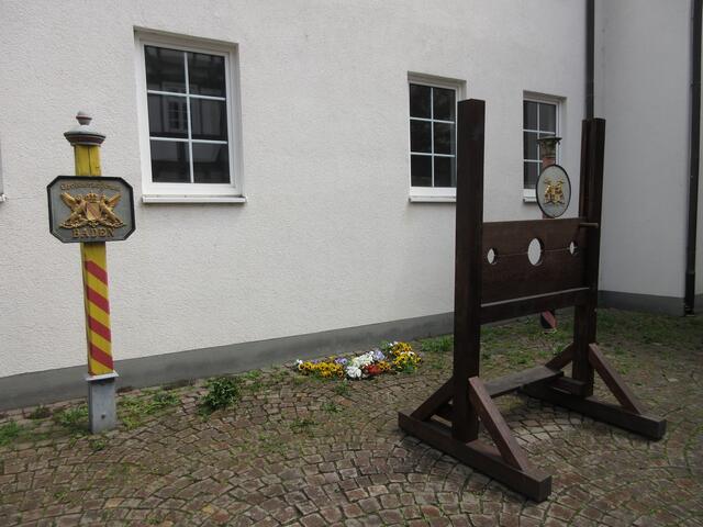 Zum Glück konnte er schnell wieder befreit werden.