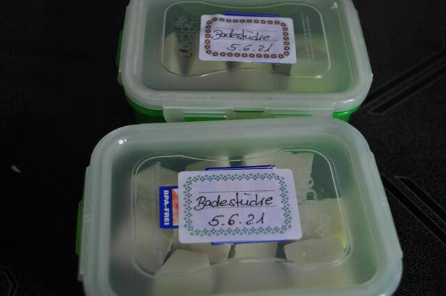 Fertig. In den Kühlschrank bis zum Gebrauch | Foto: Daniela Somers