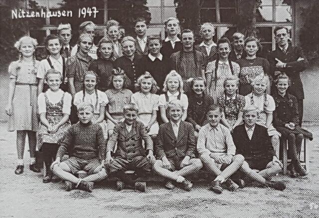 Schule Nitzenhausen, 1947