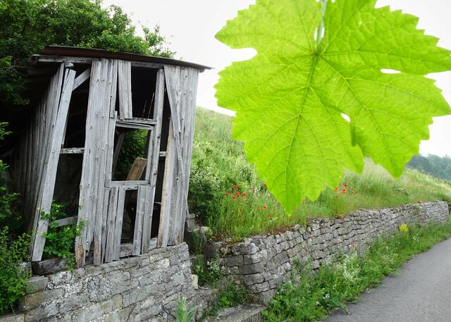 Noch eine Hütte, womöglich bald nur noch ein Bretterhaufen.