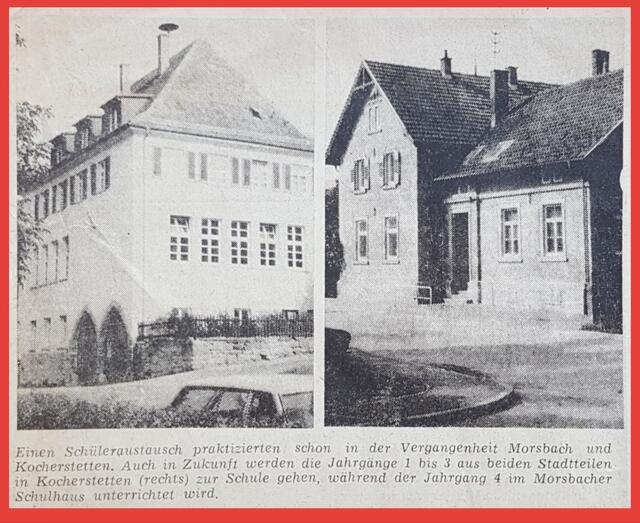 Ausschnitt aus der Hohenloher Zeitung vom 7. August 1973