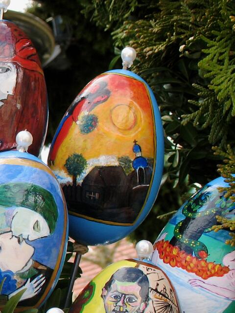 trotz bunter Farben kein fröhliches Motiv