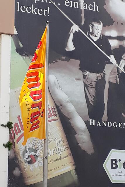 Fahne im Wind