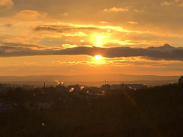 Golden Eye über Heilbronn