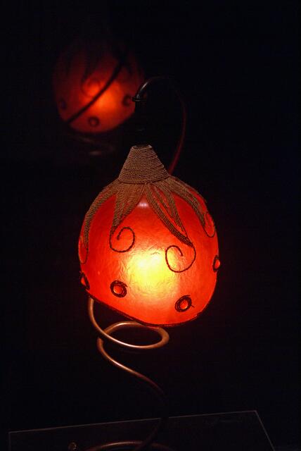 Licht in dunkler Nacht
