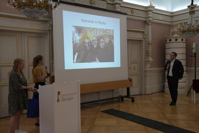 Patrick Wegener erhält einen Preis | Foto: Frank Lutz