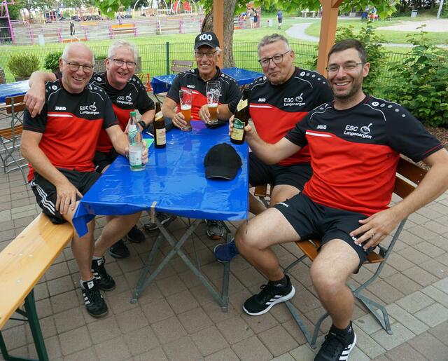 Die Stocschützen des ESC Langenargen