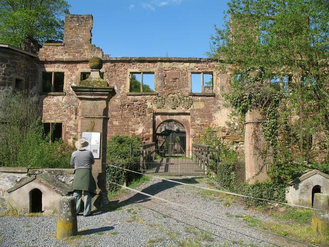 Ruine Wasserschloss Menzingen, Kraichgau