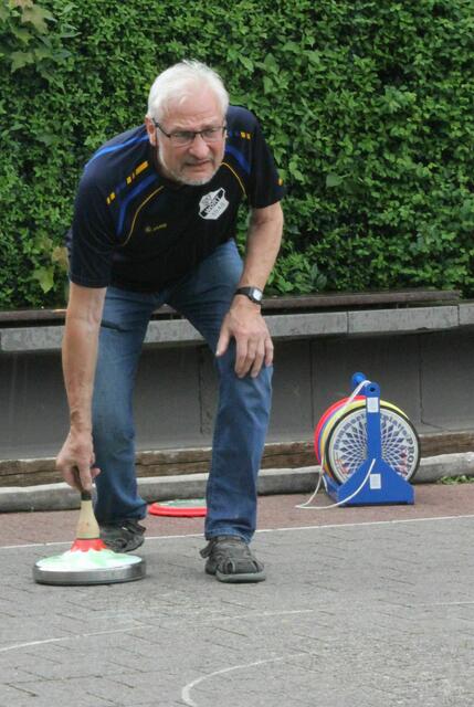 Den Stock richtig aufsetzen.....