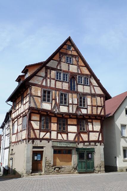 war schon mal auf einer Briefmarke: Bossert-Haus Eppingen
