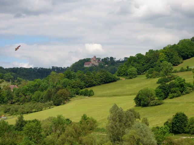 Ländliche Idylle im Hohenloher Land rund um Burg Tierberg (in Privatbesitz)