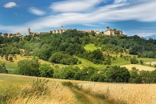 Waldenburger Berge im Hohenloher Land