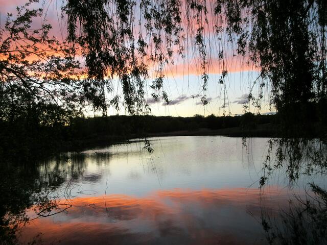 Abendstimmung in Neunstetten am See