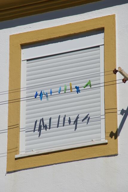 Wäscheklämmerle im Wartestand