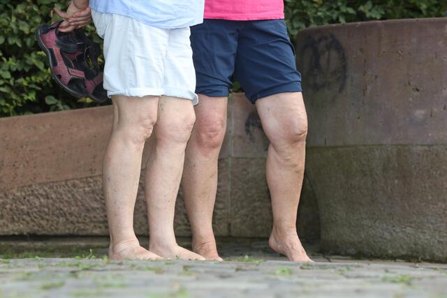 Nicht abtrocknen, so wirkt der Reiz des Wassers durch das Verdunsten noch nach. | Foto: Ralf Seidel