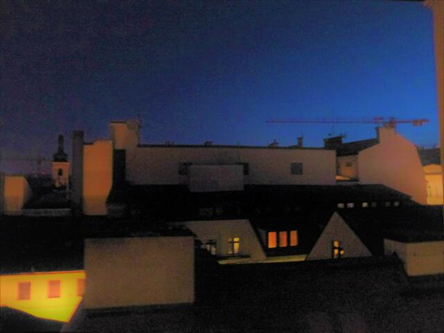 nacht über den Dächern