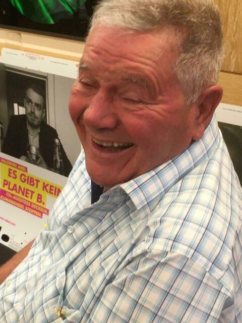 Otto Bürkert wurde für 50 Jahre Mitgliedschaft geehrt