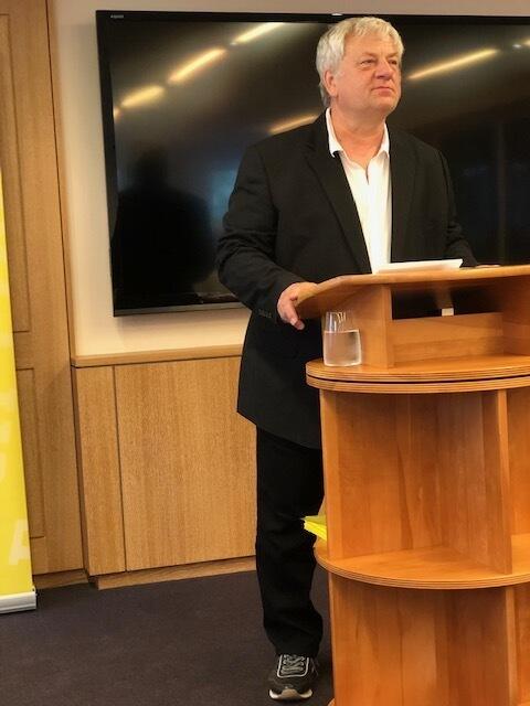 Stefan Kraut bei seinem Festvortrag