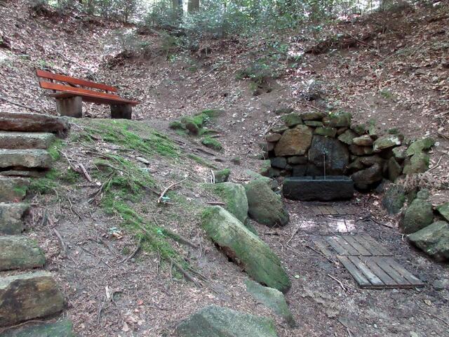 Der Friesenbrunnen, dafür waren nur 40 m vom Weg weg zu gehen.
