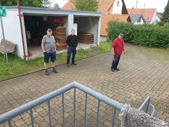 Einmal durchschnaufen, dann gehts weiter