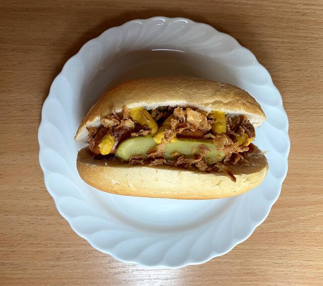 eigene Hot Dog-Kreation