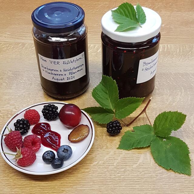 Was sind das vier Früchtchen?! / Vierfruchtmarmelade