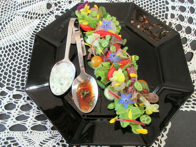 Salatbouquet aus Müller`s Garten
