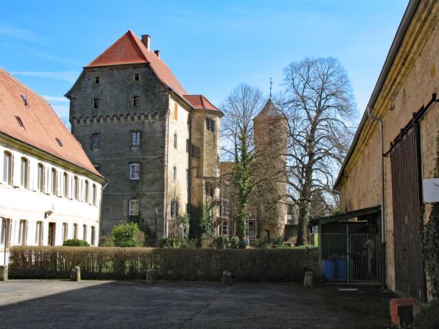 ehemalige Wasserburg Schloss Grombach