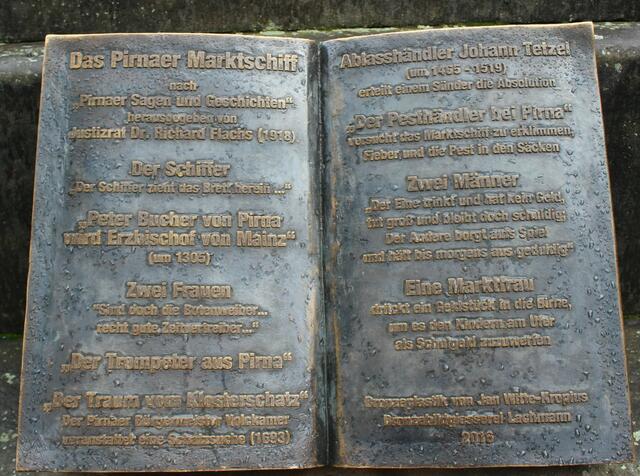 Pirna, Beschreibung des Marktschiffes