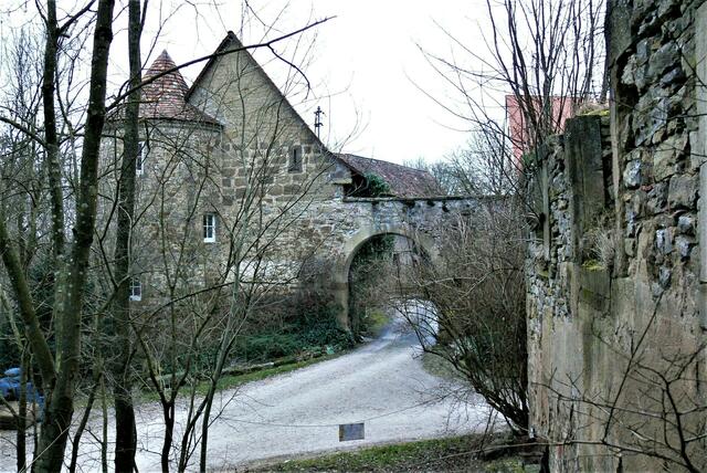 Burg Streichenberg Eingangsportal
