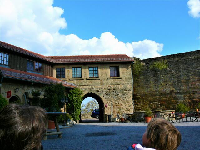 Innenhof Burg Steinsberg
