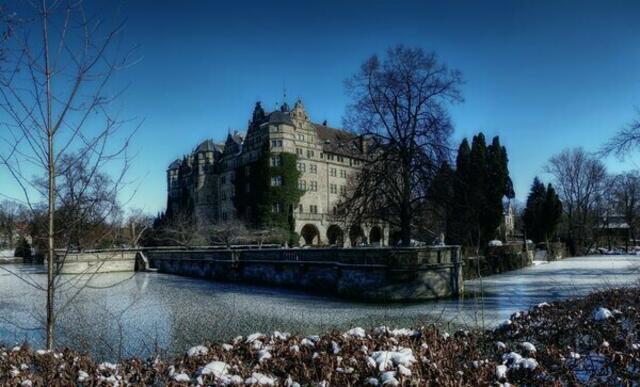 Das Märchenschloss der Eiskönigin - Schloss Neuenstein!