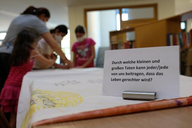 Aktionsbeitrag zu "Gerechtigkeit"
