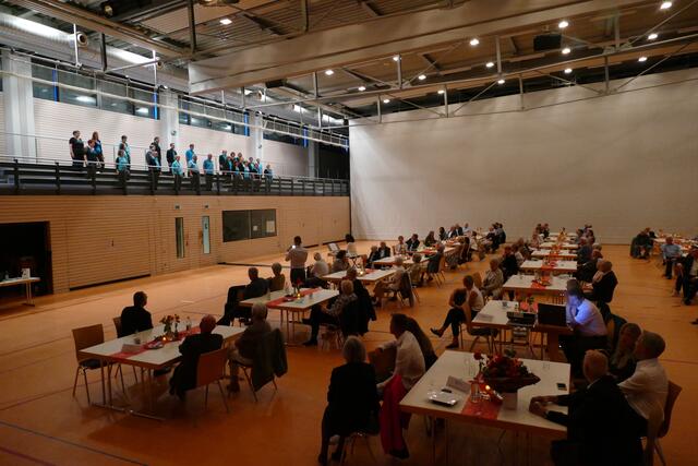 Auftritt der Swinging Voices