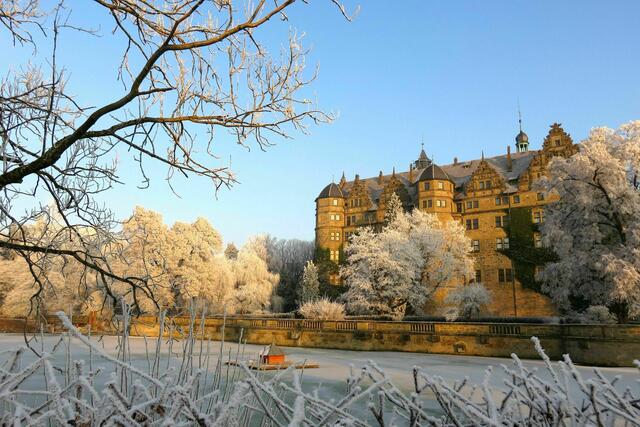 Schloss Neuenstein - Raureif 1