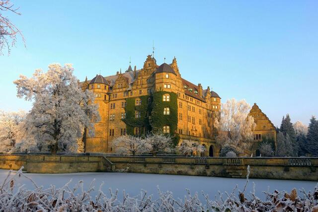 Schloss Neuenstein - Raureif 2