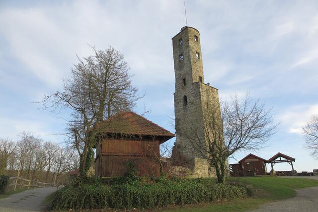 Burgfried Burgruine Löwenstein
