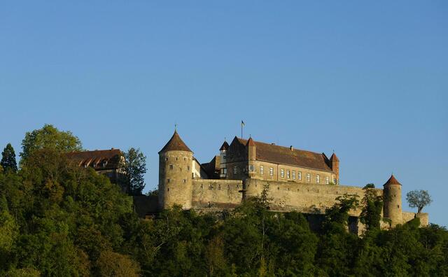 Burg Stettenfels im Oktober
