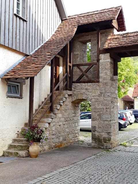 Treppenaufgang in Niedernhall