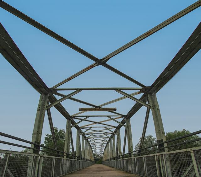 Über diese Brücke musst du geh'n...nach Bad Friedrichshall