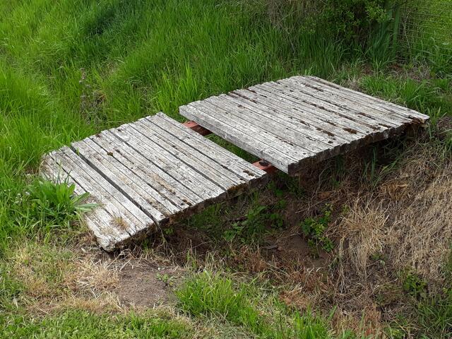 Weg zum Grundstück, bei Bönnigheim