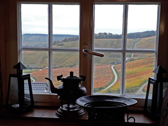 Löwensteiner Weinbergwege, aus dem Manfred-Kyber-Museum fotografiert