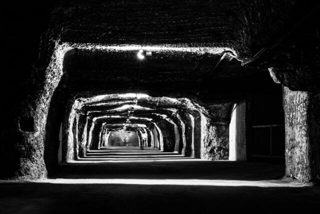 Untertage, Salzbergwerk