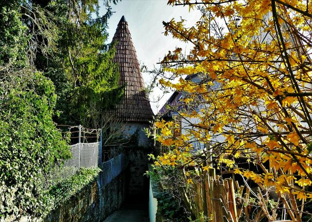 Weg hinterm Hexenturm
