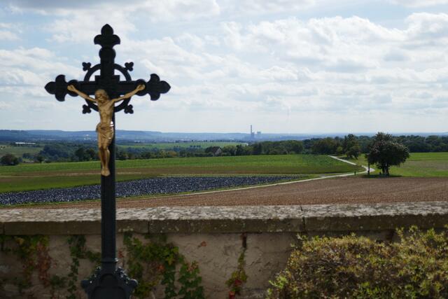 Blick nach HN von der Wallfahrtskirche Höchsberg