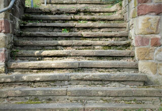 Treppenstufen in Leingarten