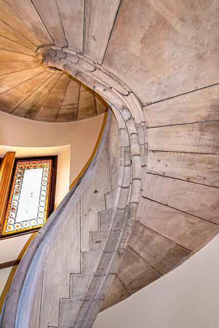 Treppe im Schloss Stocksberg